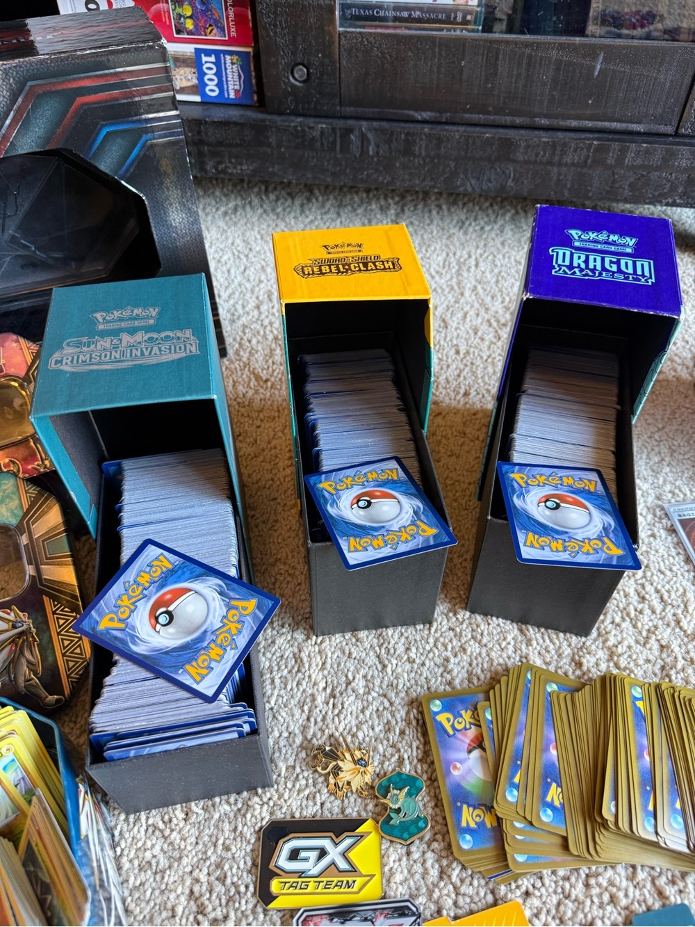 Pokemon Trading Cards Tins Accessories Huge Bundle - Picture 4 of 17